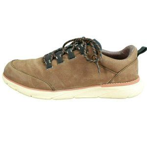 LL Bean Kennebec Brown Leather Lace Up Low Top Casual Oxford Shoes Size 9 M